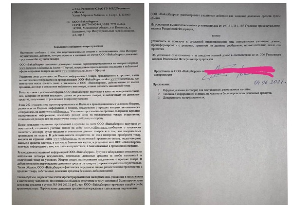 В ритейлере Wildberries выявили мошеннический вывод денежных средств на сумму свыше 350 млн рублей
