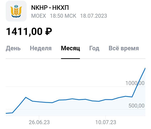 Акции Новороссийского комбината хлебопродуктов дорожали на 91% за два дня на фоне разрыва зерновой сделки